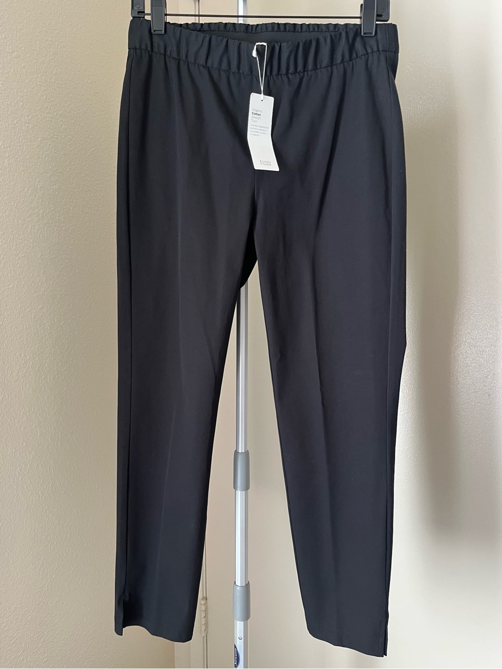 Eileen Fisher Organic Cotton Stretch Twill Slim Ankle Pants Size XS NWT